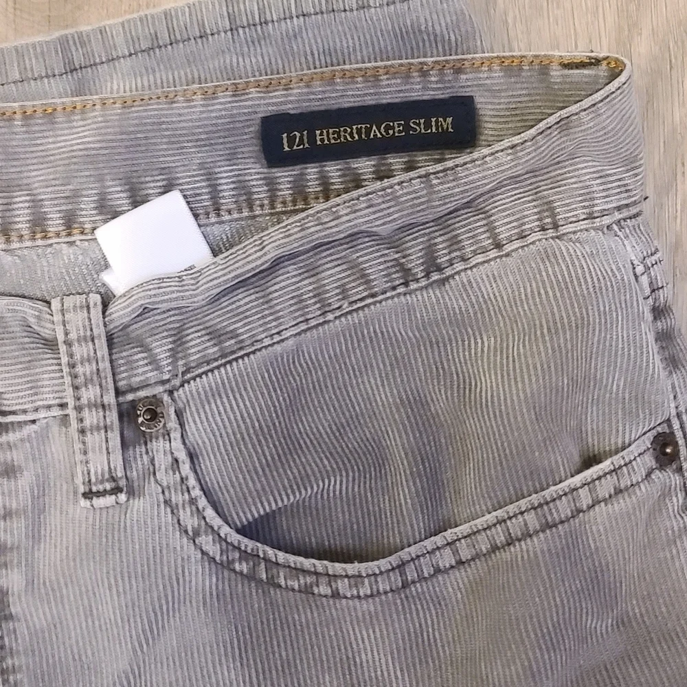 Lucky Brand Men's Charcoal Corduroy Jeans
